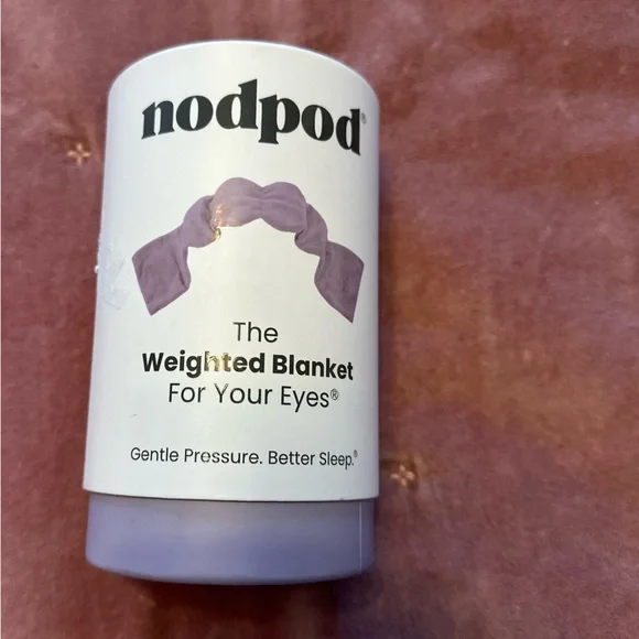 Nodpod Purple weighted Sleep Mask NWT - Picture 2 of 15